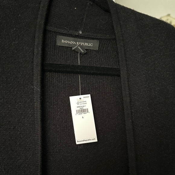 Banana Republic Black Long Cardigan - Picture 3 of 4